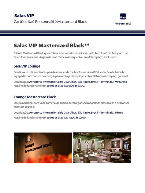 Salas VIP Mastercard Black Itaú: O Guia do Apostador High Roller